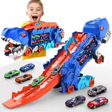 Folding Dinosaur Transporter Car