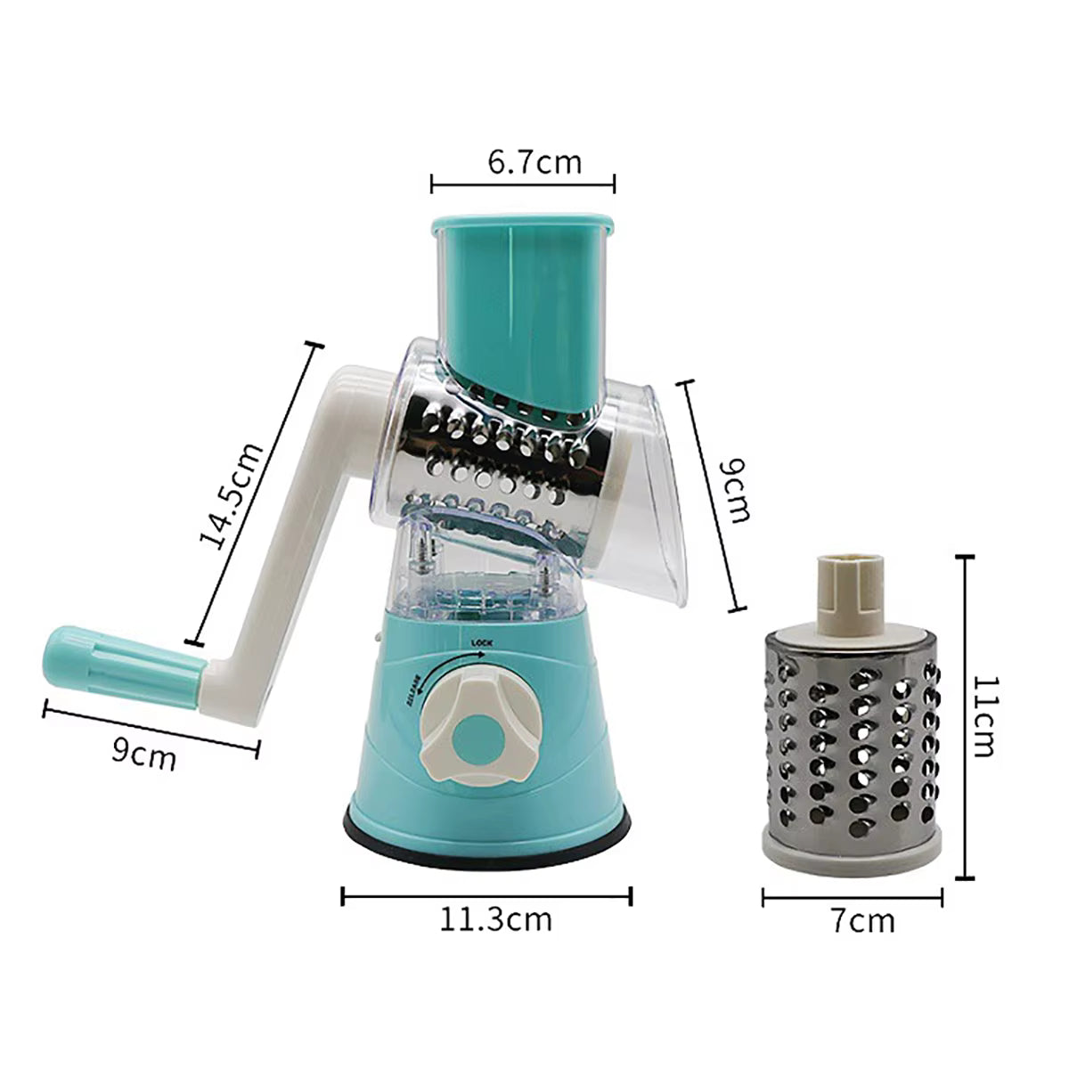 Multifunctional Vegetable Slicer Shredder Cutter